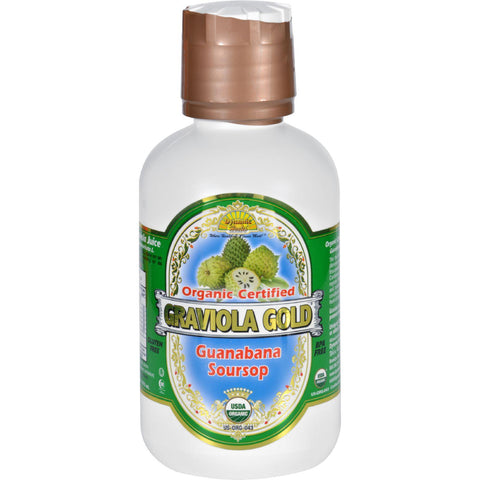 Dynamic Health Juice - Graviola Gold - Organic Certified - 16 Oz