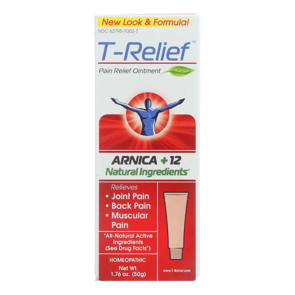 T-relief Pain Relief Ointment - Arnica Plus 12 Natural Ingredients - 1.76 Oz