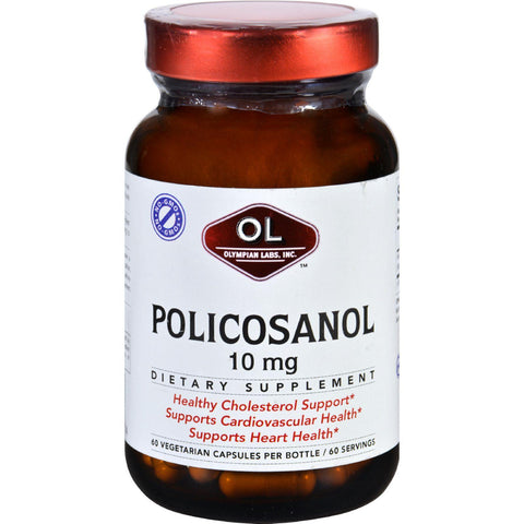 Olympian Labs Policosanol - Full Spectrum Formula - 10 Mg - 60 Vegetarian Capsules