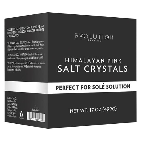 Evolution Salt Sole Crystals - Refill - 17 Oz