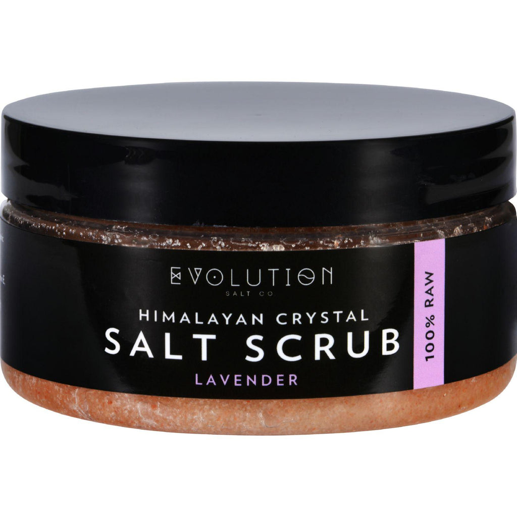 Evolution Salt Salt Scrub - Himalayan - Lavender - 12 Oz