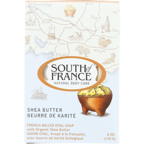 South Of France Bar Soap - Shea Butter - 6 Oz - 1 Each