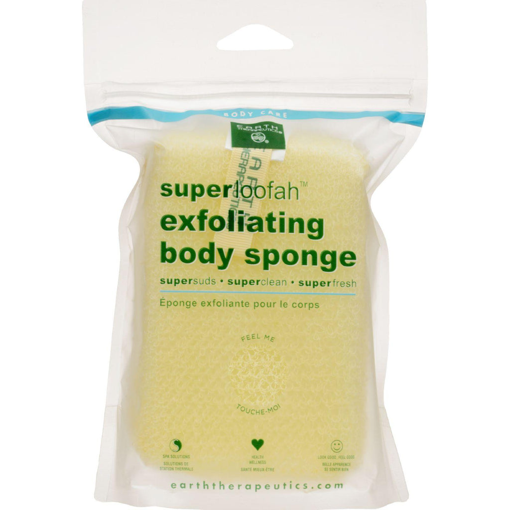 Earth Therapeutics Loofah - Super - Exfoliating - Body Sponge - 1 Count