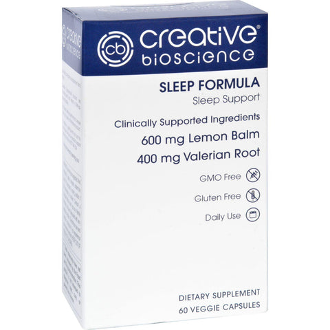 Creative Bioscience Sleep Formula - 60 Vegetarian Capsules