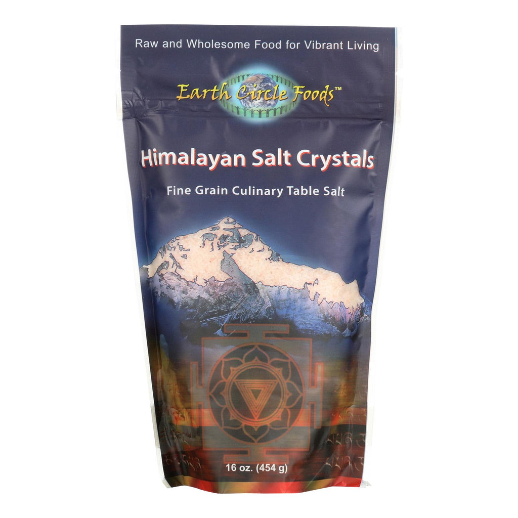 Earth Circle Organics Himalayan Salt Crystals - Culinary - 16 Oz
