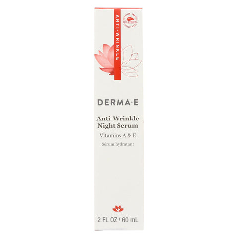 Derma E Anti - Wrinkle Vitamin A Night Serum - Case Of 1 - 2 Oz.