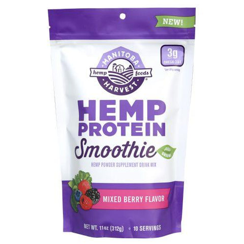 Manitoba Harvest Hemp Protein Smoothie - Berry - 11 Oz