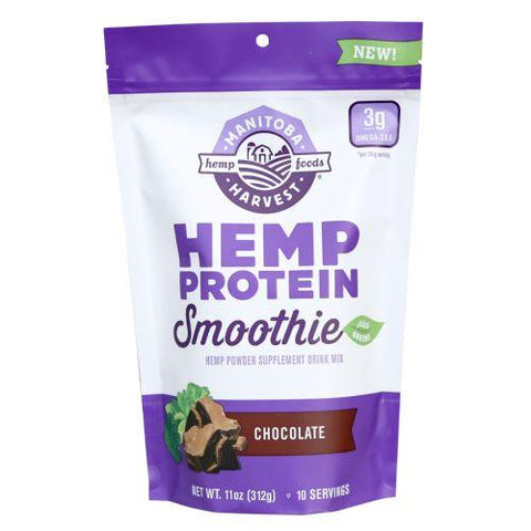 Manitoba Harvest Hemp Protein Smoothie - Chocolate - 11 Oz