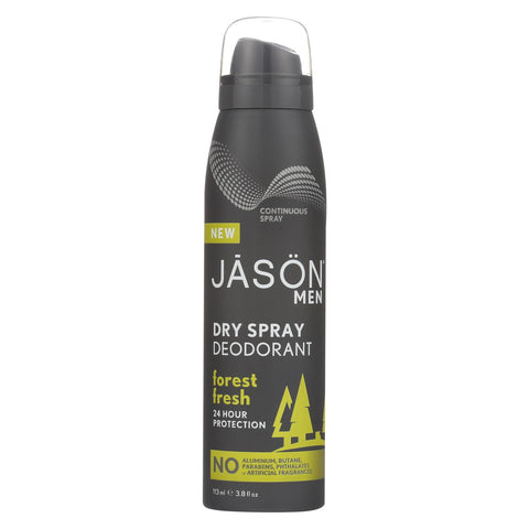 Jason Natural Products Men Stick Deodorant - Forest Fresh - Case Of 1 - 3.8 Oz.