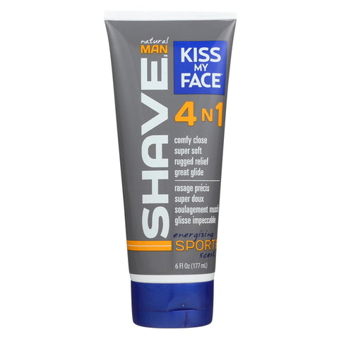 Kiss My Face Man Sport Shave - Case Of 1 - 6 Fl Oz.