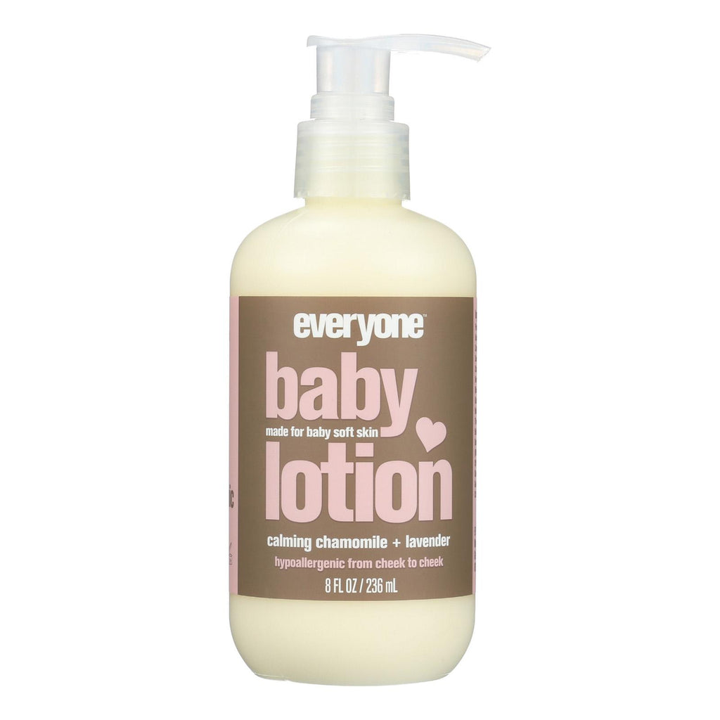 Eo Baby Lotion - Chamomile Lavender - Case Of 1 - 8 Oz.