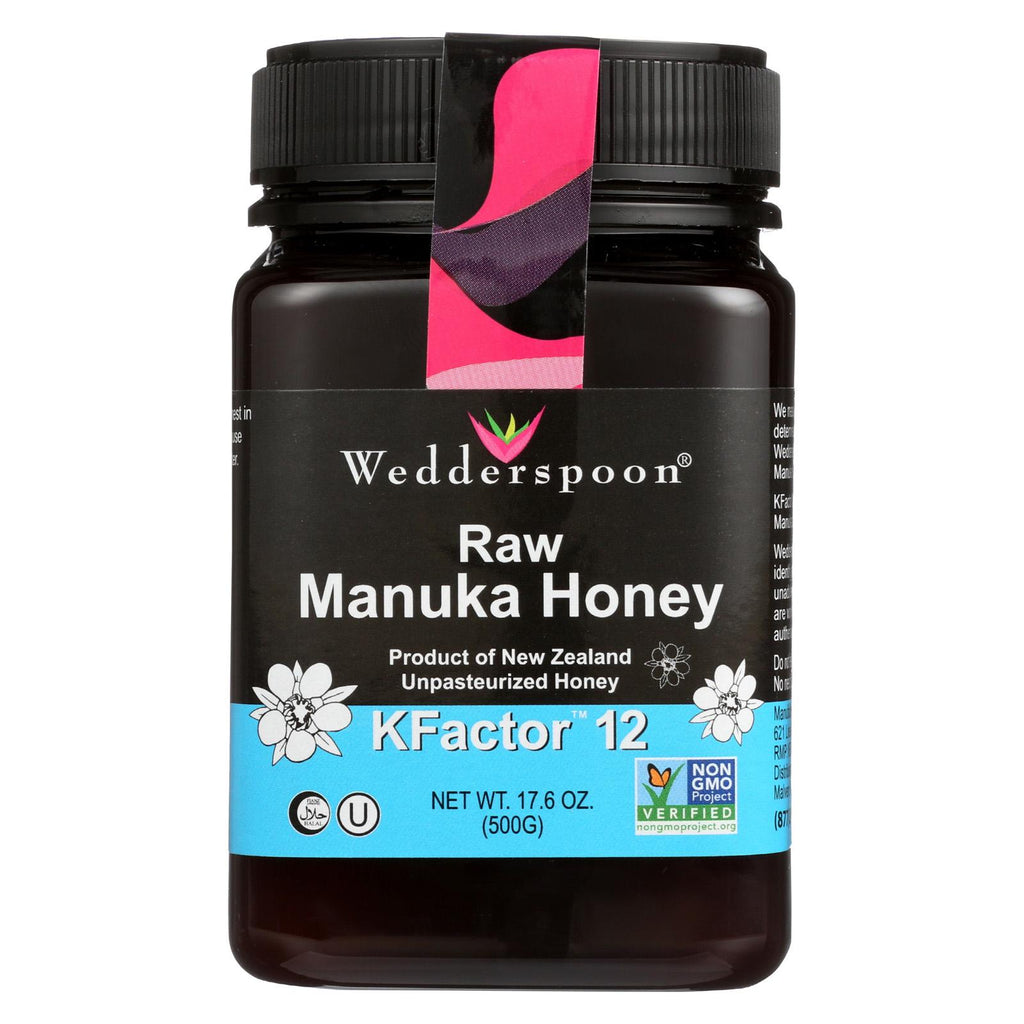 Wedderspoon Manuka Honey - 100%raw - K12 - 17.6 Oz
