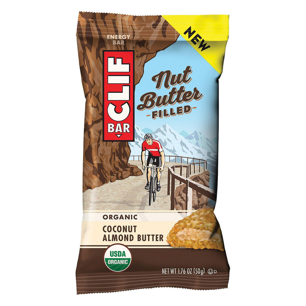 Clif Bar Organic Nut Butter Filled Energy Bar - Coconut Almond Butter - Case Of 12 - 1.76 Oz.