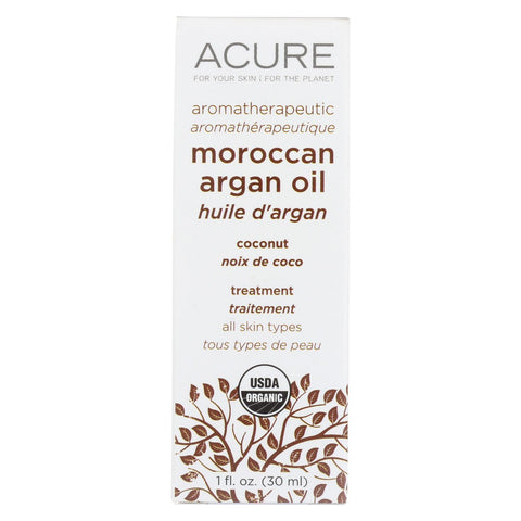 Acure - Argan Oil - Seriously Soothing Coconut - 1 Fl Oz