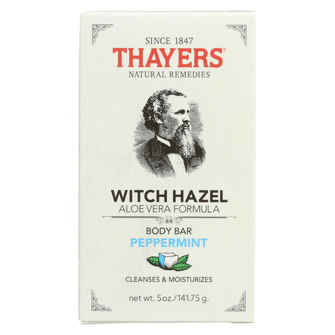 Thayers Body Bar - Witch Hazel And Peppermint - 5 Oz