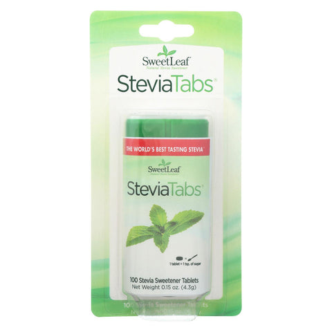 Sweet Leaf Stevia Sweetener Tablets - 100 Tab