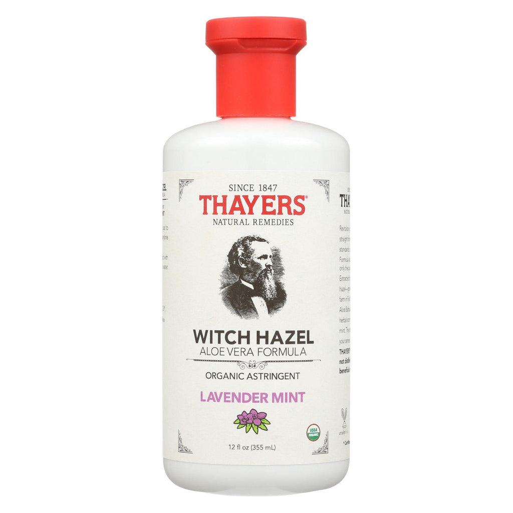 Thayers Witch Hazel Astringent - Lavender Mint - 12 Fl Oz