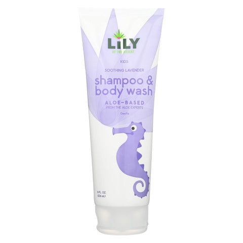 Lily Of The Desert Shampoo - Body - Lavender - Kids - Aloe - 8 Fl Oz