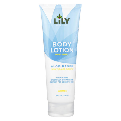 Lily Of The Desert Body Lotion - Unscented - Womens - Aloe - 8 Fl Oz
