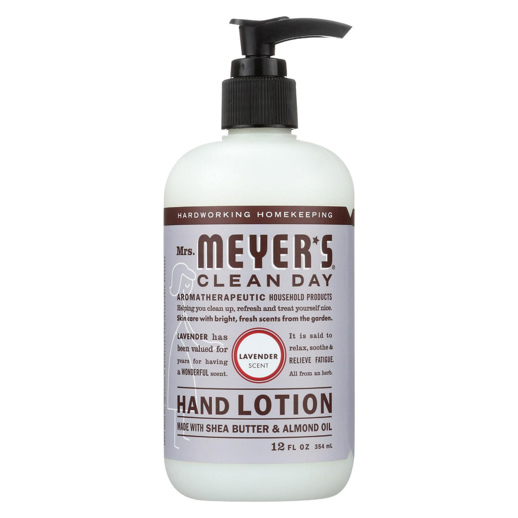 Mrs.meyers Clean Day Hand Lotion - Lavender - Case Of 6 - 12 Fl Oz