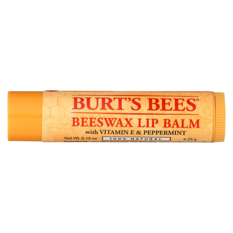 Burts Bees Lip Balm - Beeswax - Tube - - 36 Count
