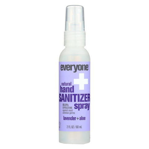 Everyone Sanitizer - Spray - Lavender - Aloe - Case Of 6 - 2 Fl Oz
