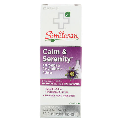 Similasan Calm & Serenity - 60 Count