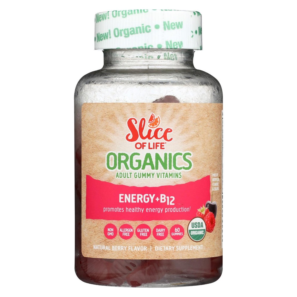 Slice Of Life Organics Slice Of Lfe - Organic - Energy B12 - 60 Count