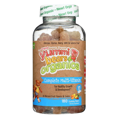 Yummi Bears Organics Multi-vitamin - Organic - Complt - 180 Count