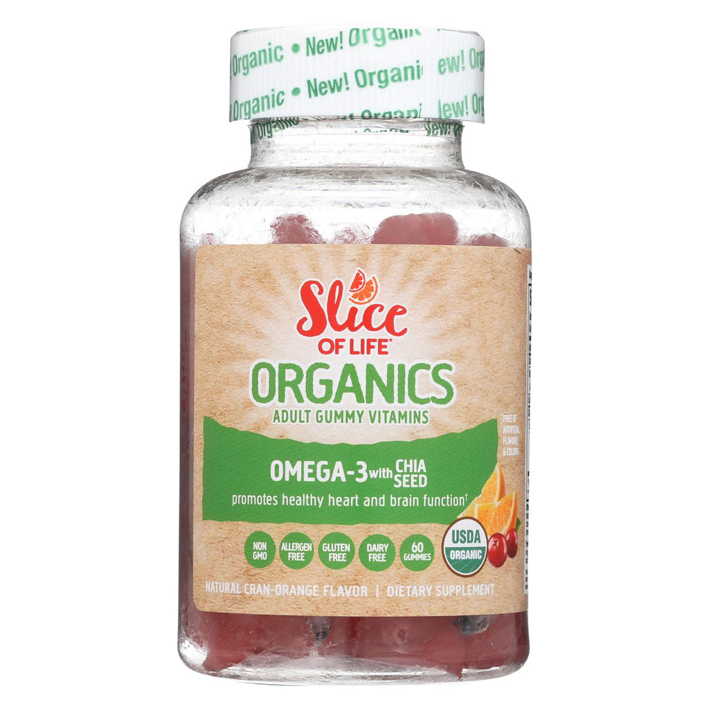 Slice Of Life Organics Omega 3 - Organic - 60 Count